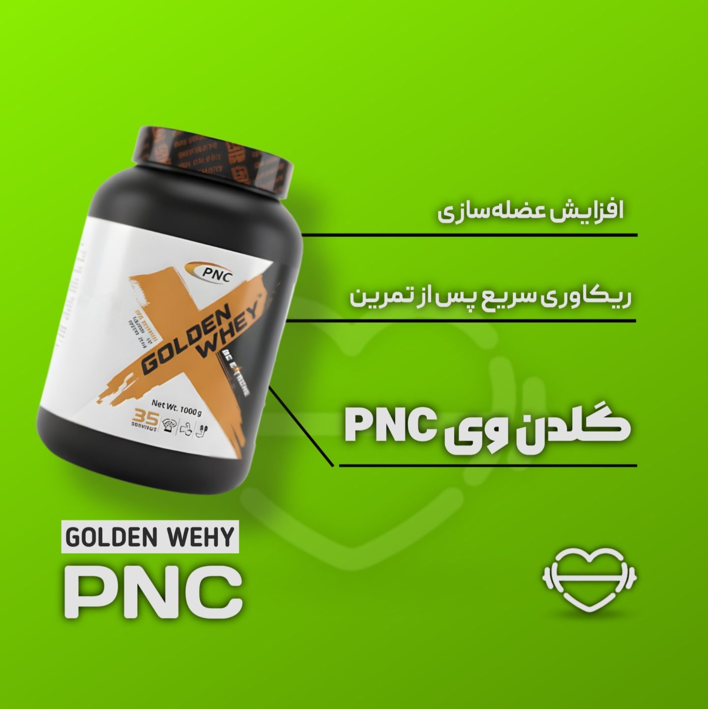 گلدن وی PNC (Golden Whey PNC)